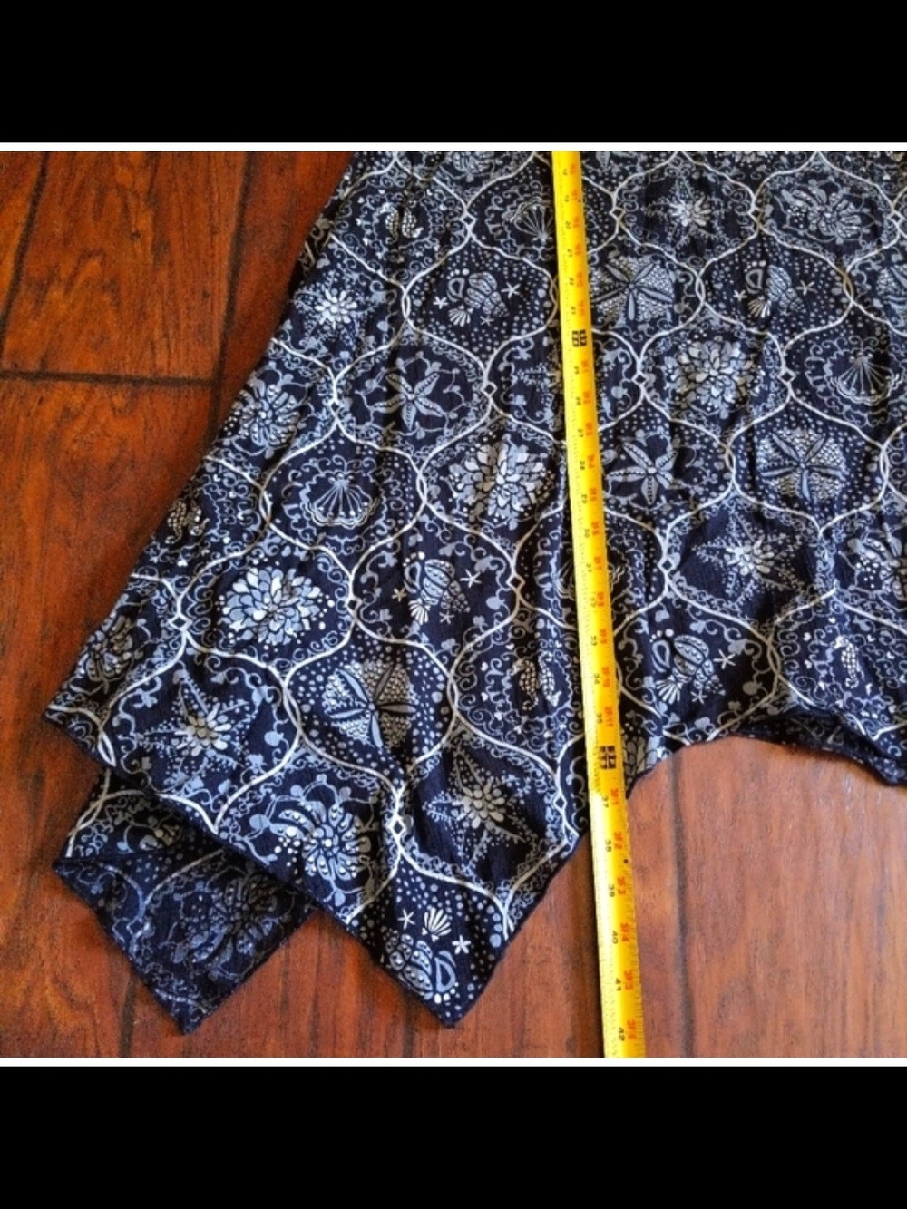Navy Blue Seashell Print Maxi Dress
